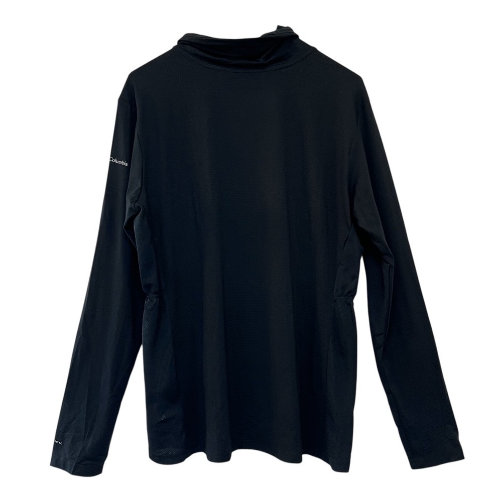 Columbia Omni-Wick Cowl Neck Active Pullover Black Long Sleeve XXL NWT - Picture 4 of 9